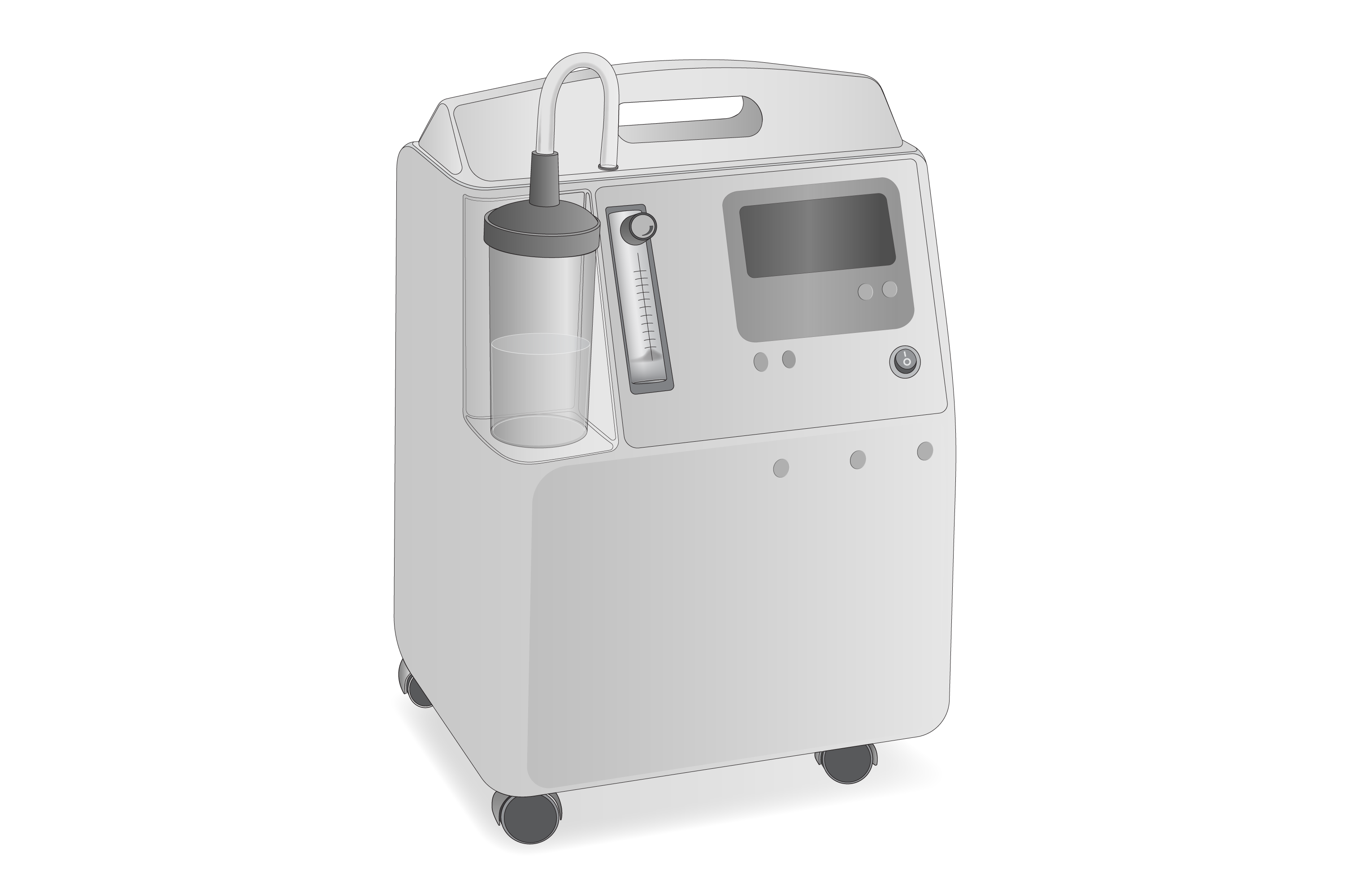 Oxygen concentrator, 5 LPM
