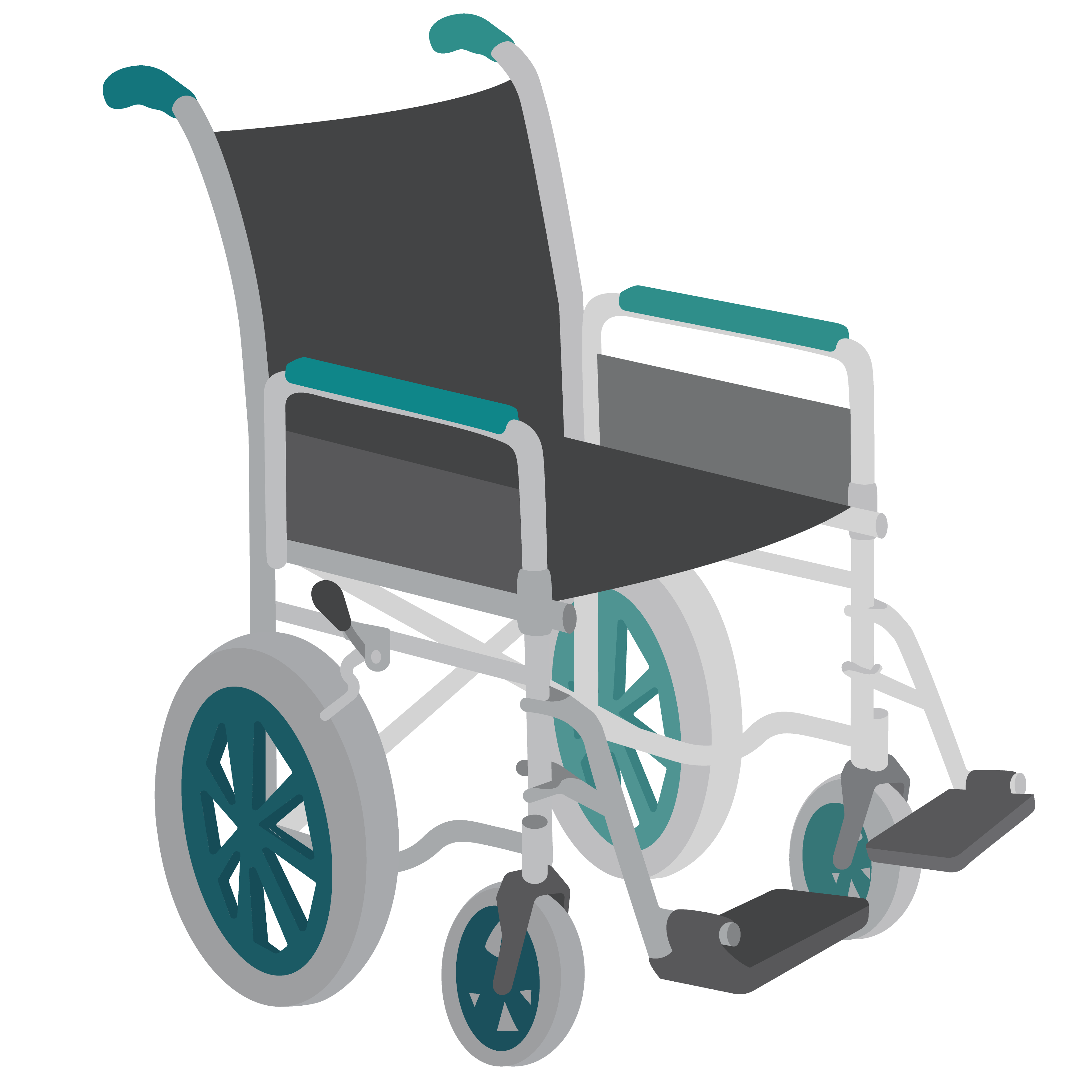 Wheelchair, assistnt controlld,transport