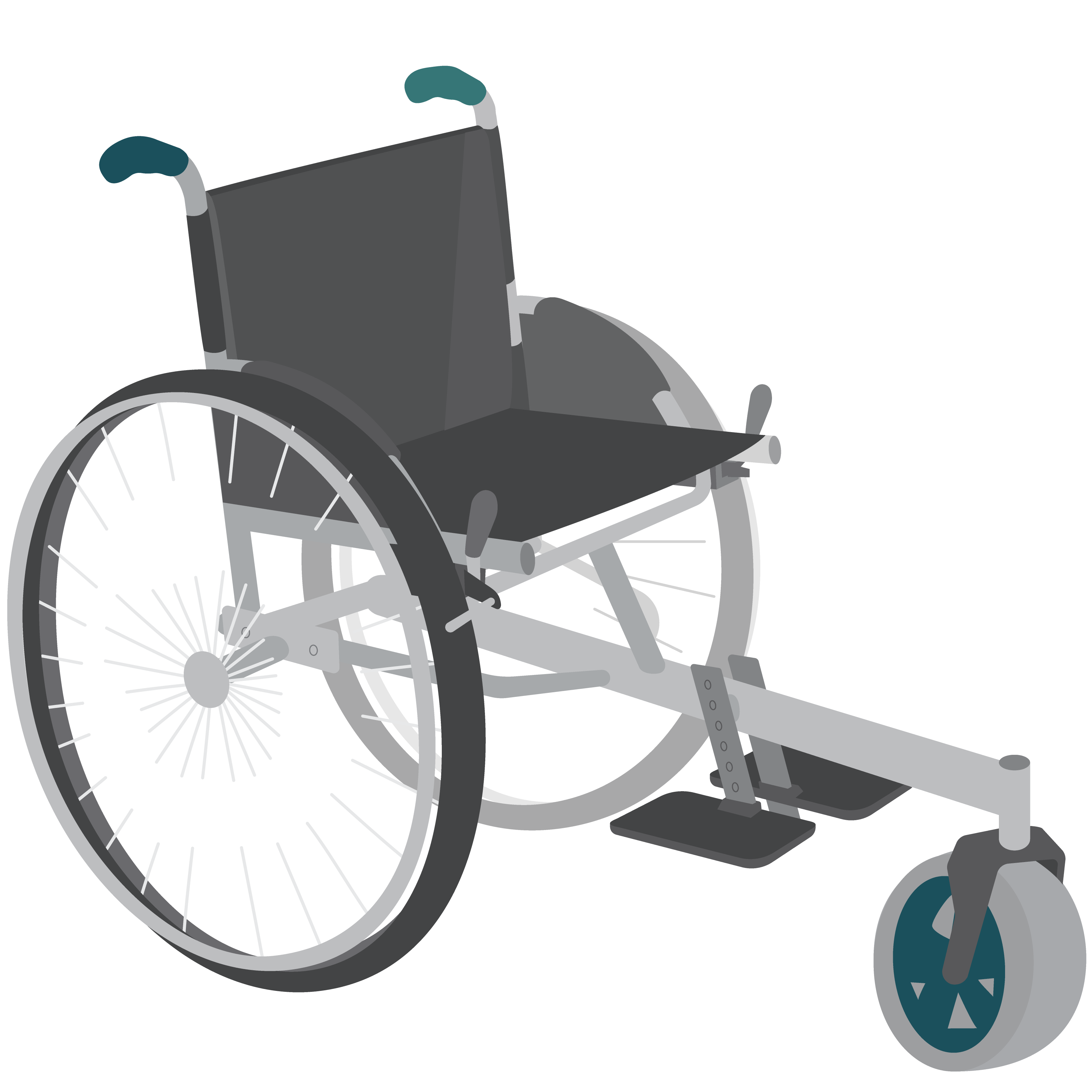 Wheelchair, active rough terrain, adult