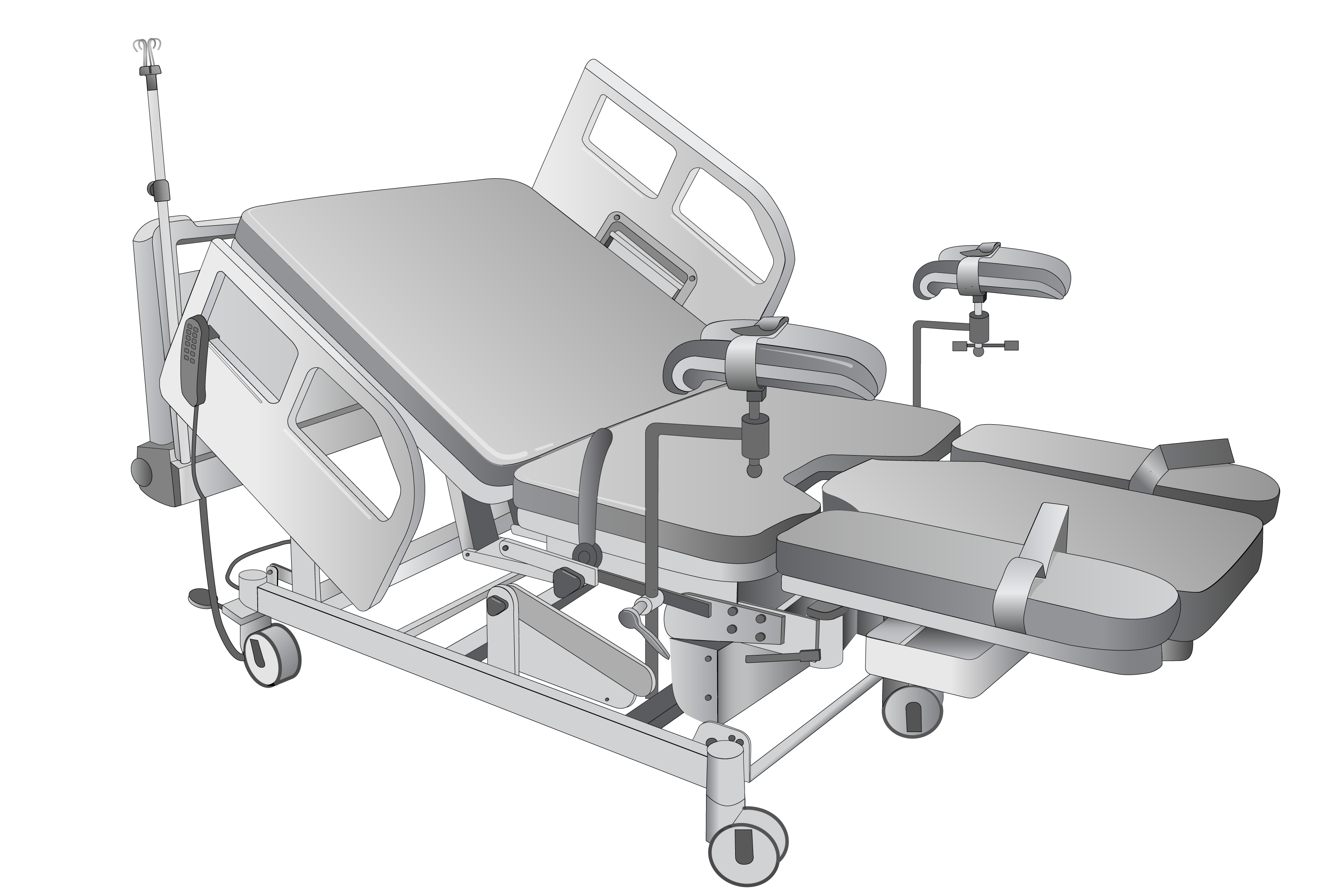 Table,gynaeco,delivery,electrical