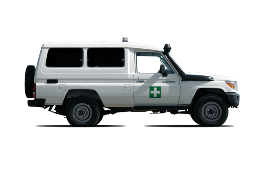Ambulance,Toyota LC, 2.8TD 2-seater Auto