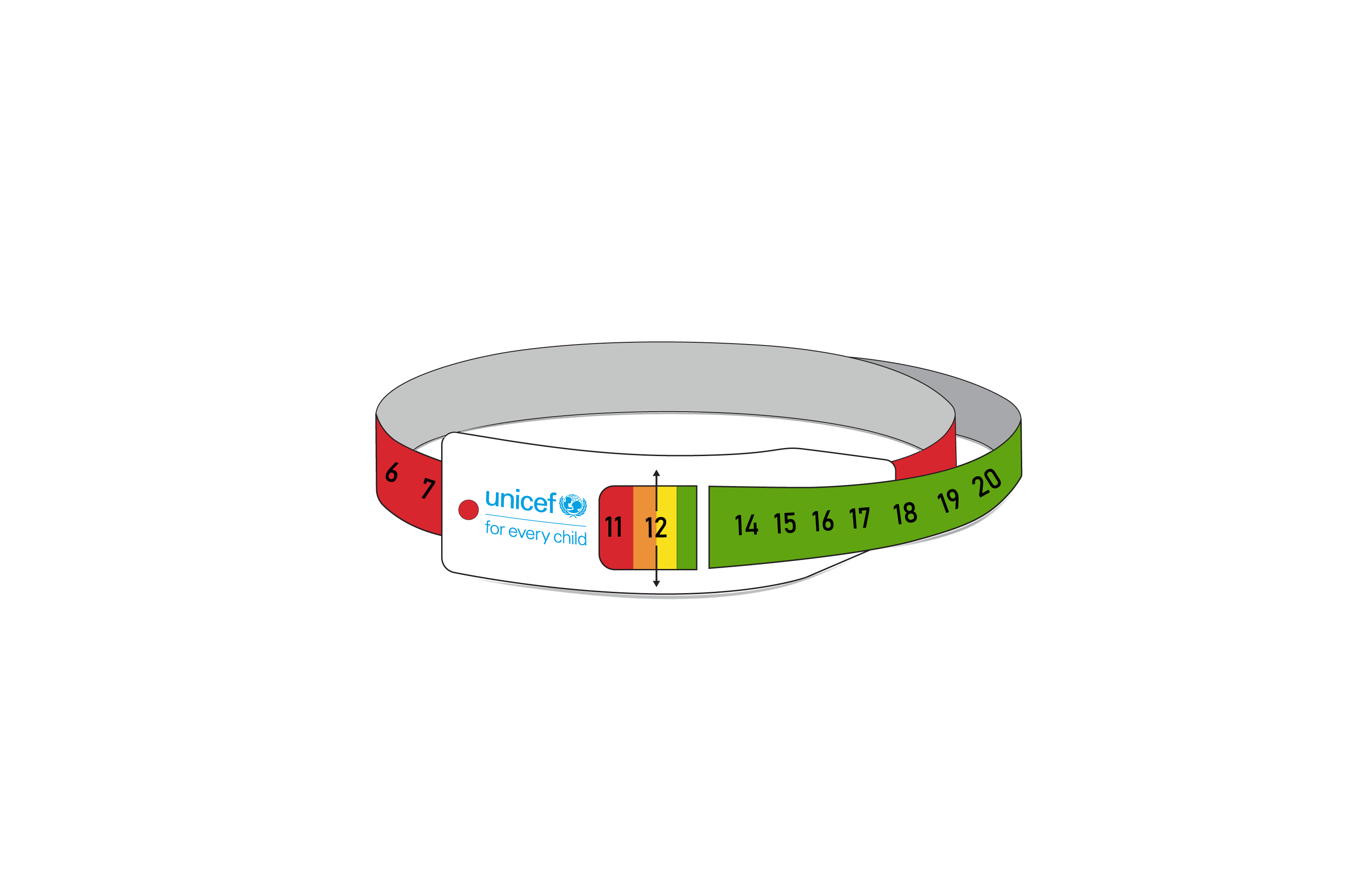 MUAC,Child 11.5, 4 colors,English,PAC-50