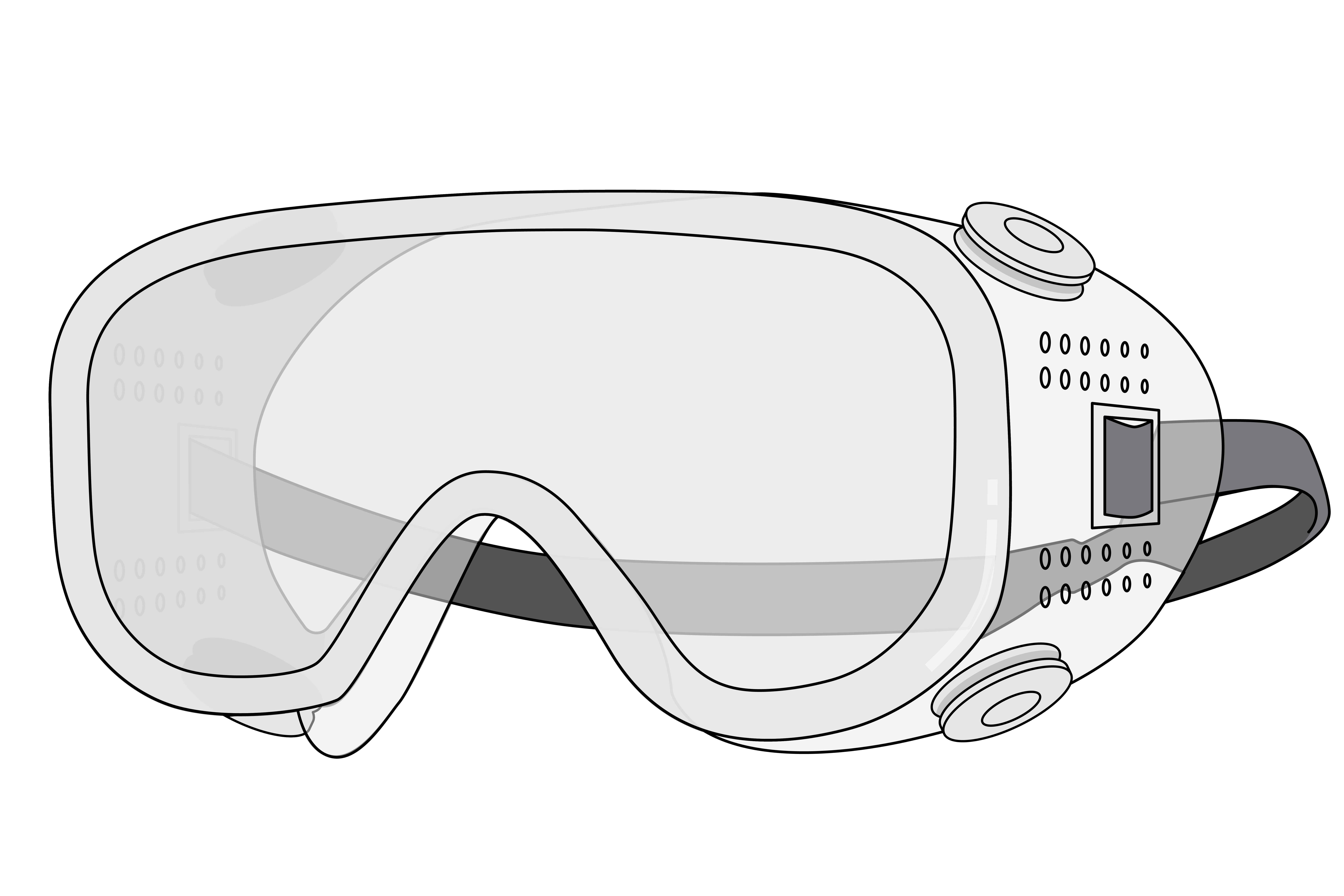 Goggles,protective,indirect-side-venti