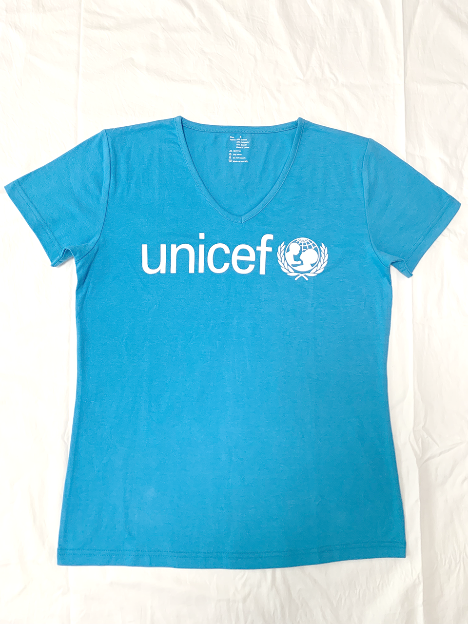 UNICEF T-shirt, Female, V-neck, XXL