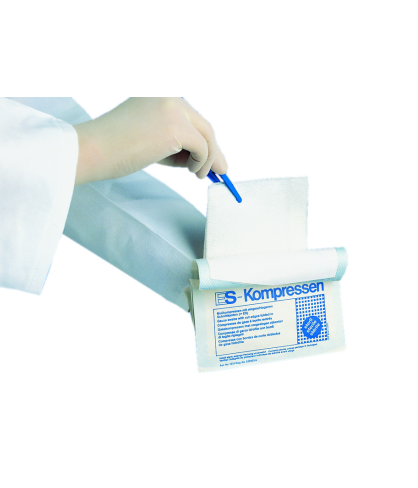 Gauze swab, sterile, 10x10cm, BOX-100