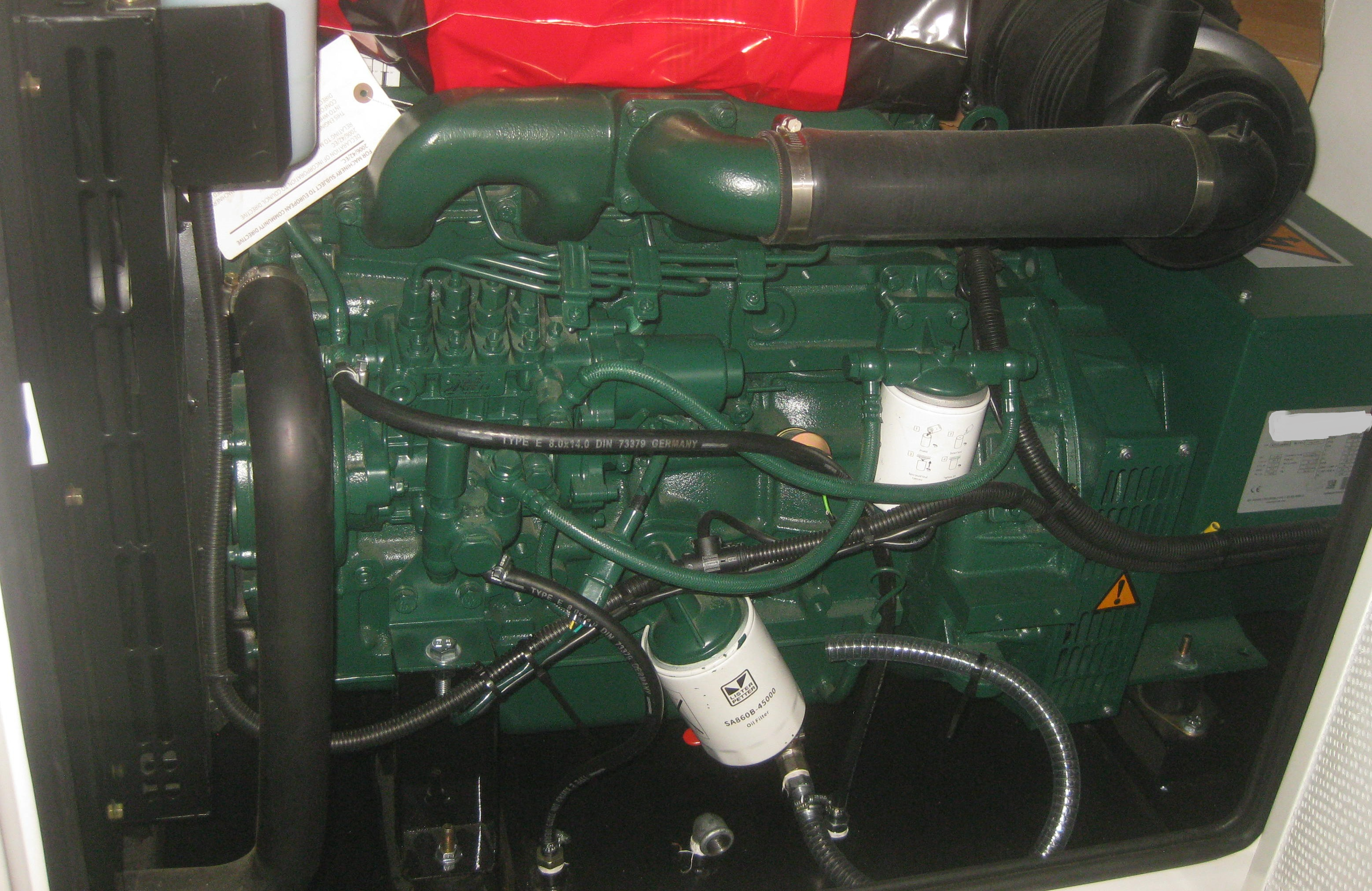 Genset,diesel,air cooled,5kVA 50Hz