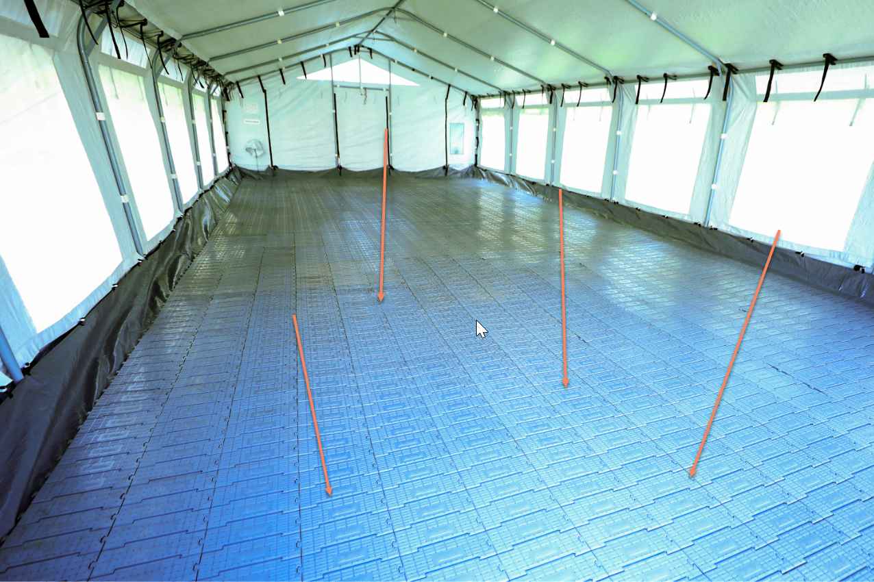 Hard flooring - for HPT 72m2