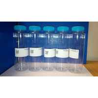 Sample bottle,plastic,250ml,barcode,MICS