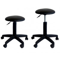 Stool,adjustable,on castors