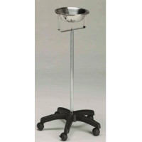 Stand,single bowl,on castors