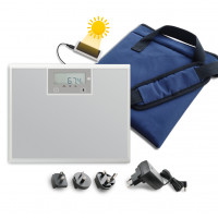 Scale,mother/child,batteries,solar,250kg
