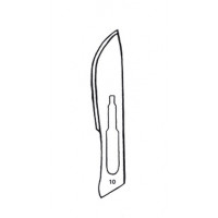 Scalpel blade,ster,disp,no.10