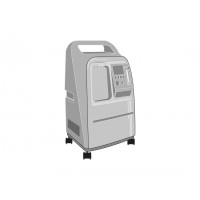 Oxygen concentrator, 10 LPM, single flow