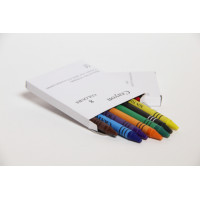 Crayon,wax,packs of 8 colours/BOX-10x8