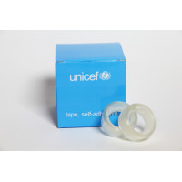 Tape,adhesive,transp 1,5cm x 10m/BOX-20
