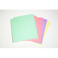 A4 Bristol paper,assorted colors/PAC-100